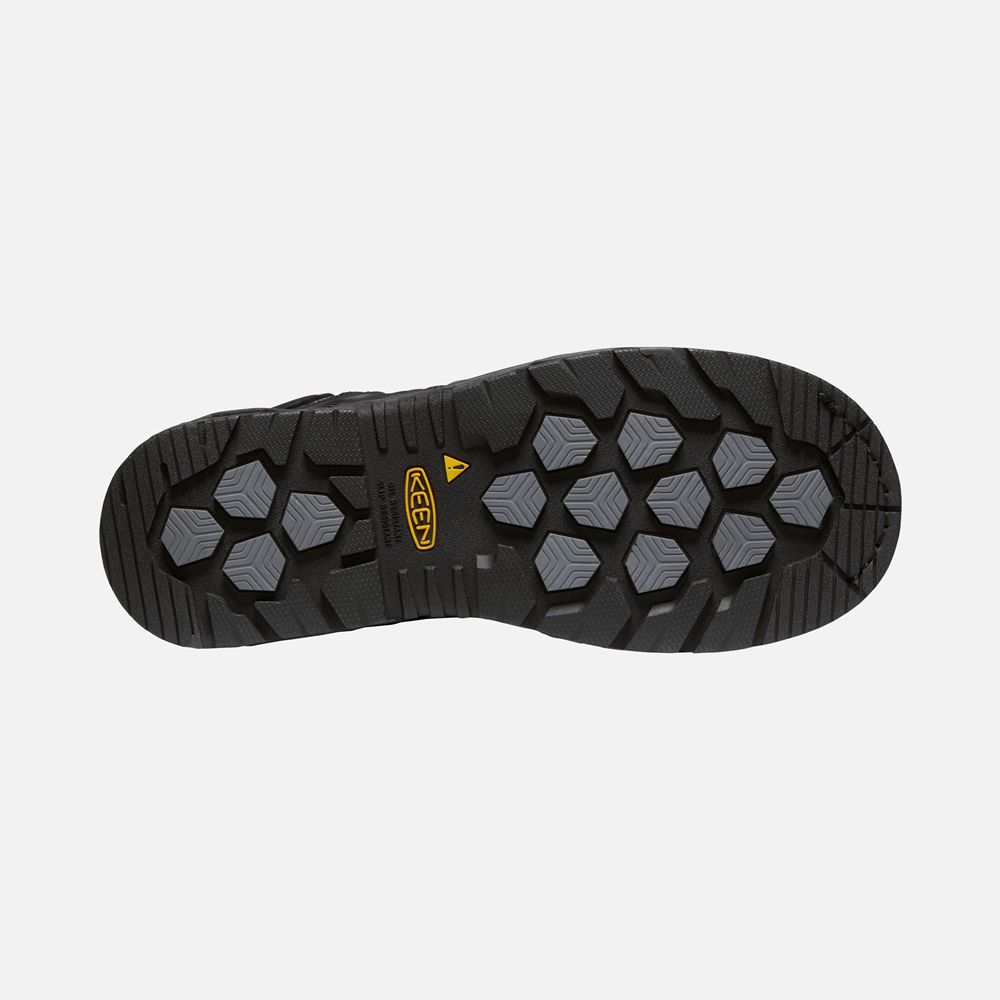 Keen Laarzen Heren Zwart - Philadelphia 6\" Waterproof (Carbon-Fiber Toe) - 65149-JTBM